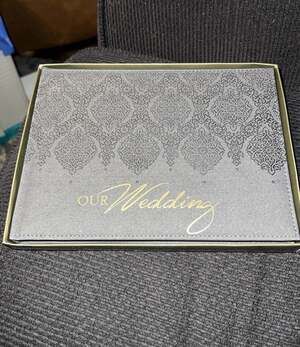 Christian Art Gifts Wedding Guest Book “Our Wedding”